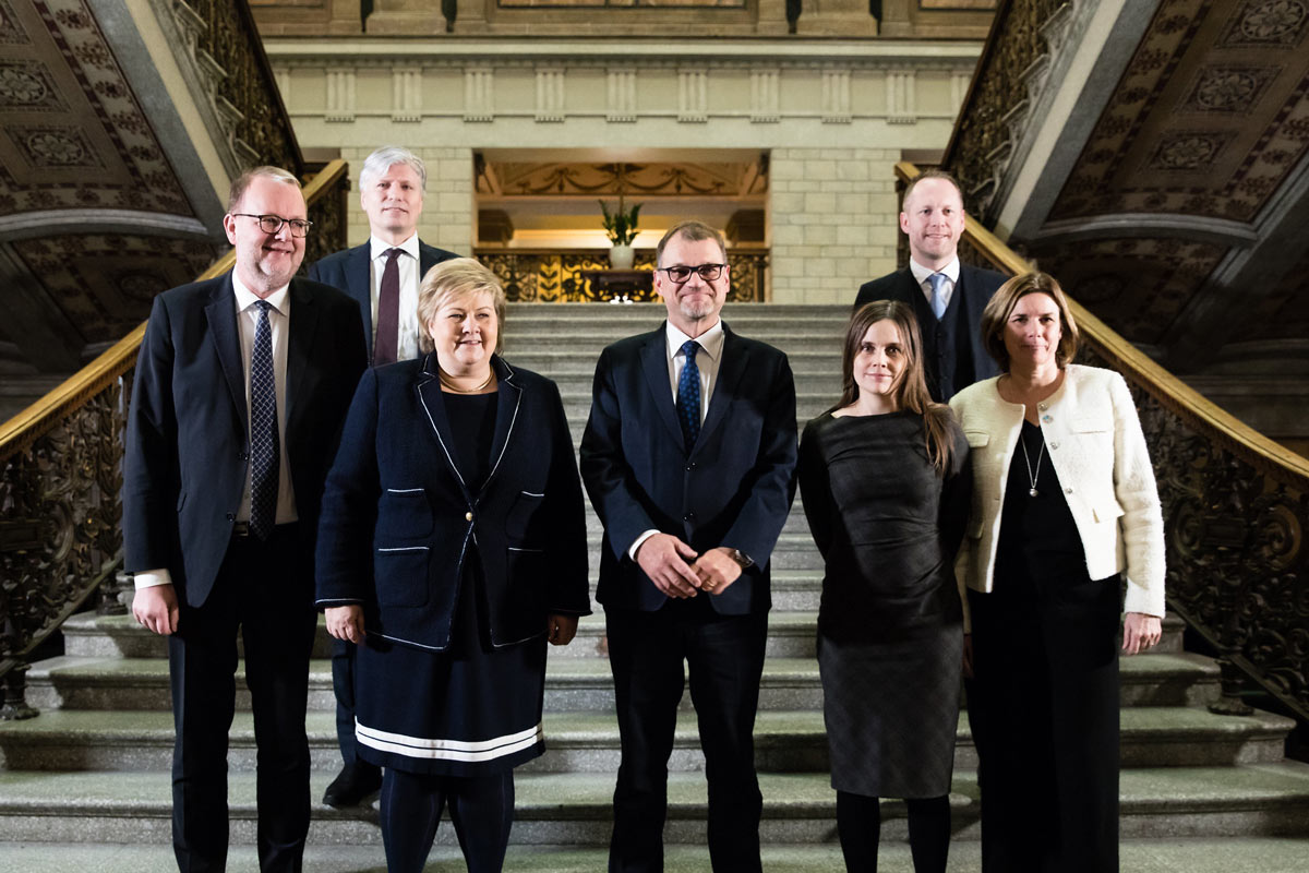 Nordic Ministers in Helsinki, 2019